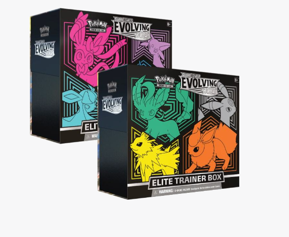 Pokemon: Sword & Shield Evolving Skies Elite Trainer Boxes (Set of 2)