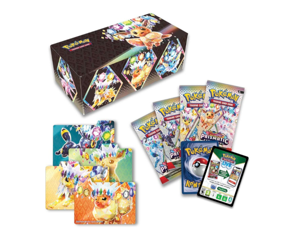 Pokemon Scarlet & Violet: Prismatic Evolutions Surprise Box ***Pre-order 2/07/25 Release Date***