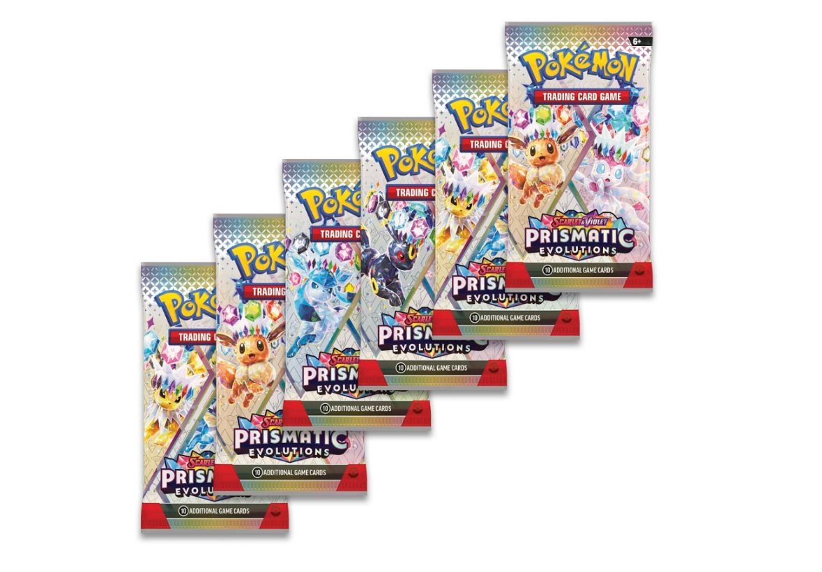 Pokemon Scarlet & Violet: Prismatic Evolutions Booster Bundle ***Pre-order 3/07/25 Release Date***