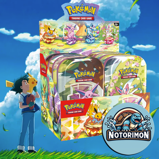 Pokemon Scarlet& Violet: Prismatic Evolutions Mini-Tins ***Pre-order 2/07/25 Release Date***