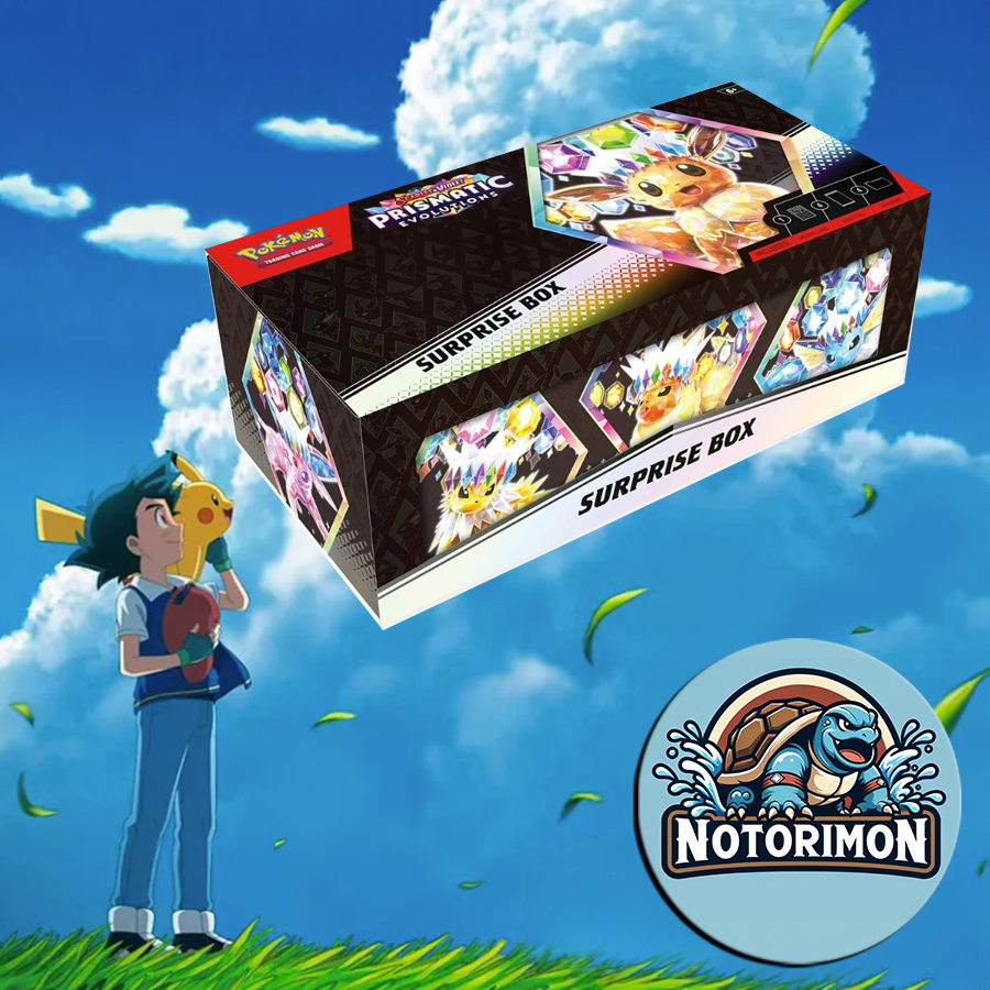 Pokemon Scarlet & Violet: Prismatic Evolutions Surprise Box ***Pre-order 2/07/25 Release Date***