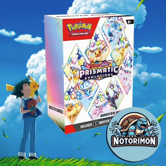 Pokemon Scarlet & Violet: Prismatic Evolutions Booster Bundle ***Pre-order 3/07/25 Release Date***