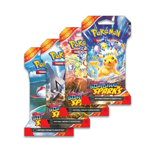 Pokemon TCG: Surging Sparks Booster Pack (Sleeved)