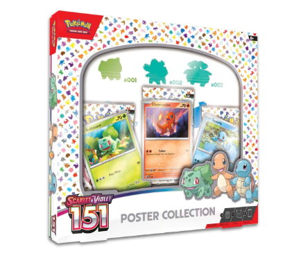 Pokemon: Scarlet & Violet 151 Poster Collection