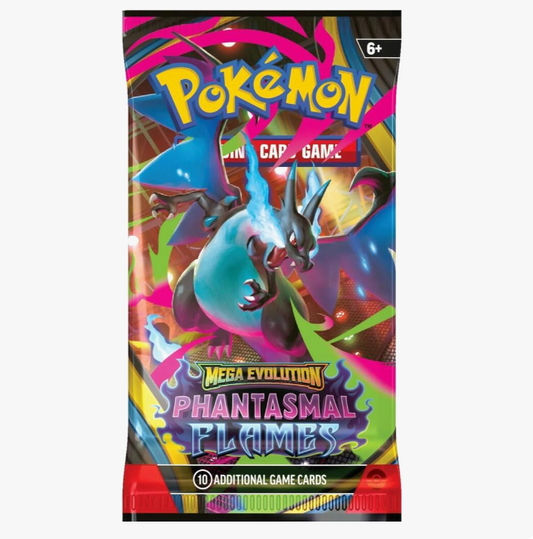 Pokemon: Mega Evolution Phantasmal Flames Booster Pack