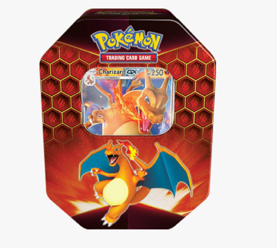 Pokemon: Sun & Moon Hidden Fates Tin (Charizard GX)