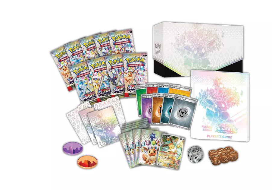Pokemon: Scarlet & Violet Prismatic Evolutions Elite Trainer Box