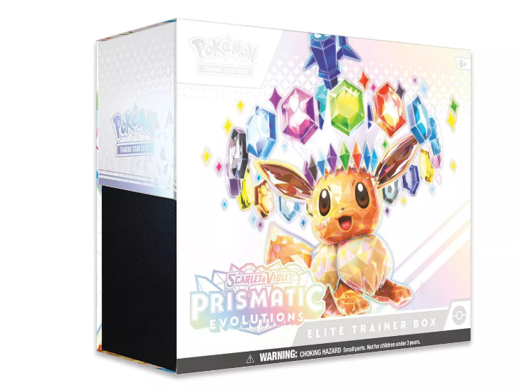 Pokemon: Scarlet & Violet Prismatic Evolutions Elite Trainer Box